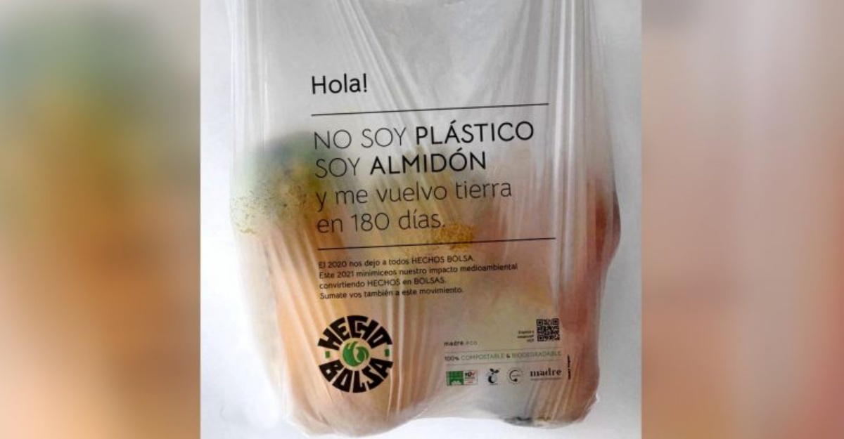 Bolsas De Biopl Stico Cuya Base Es El Almid N Son Producidas Por